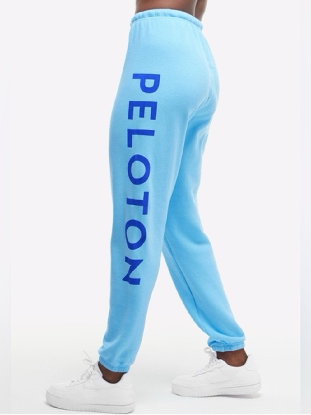 Aviator Nation Light Blue Sweatpants with Bold Navy Side Logo